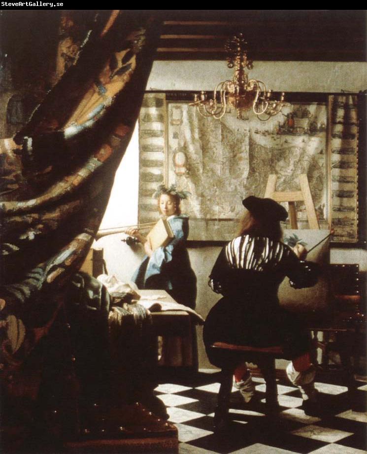 Jan Vermeer the artist s studio